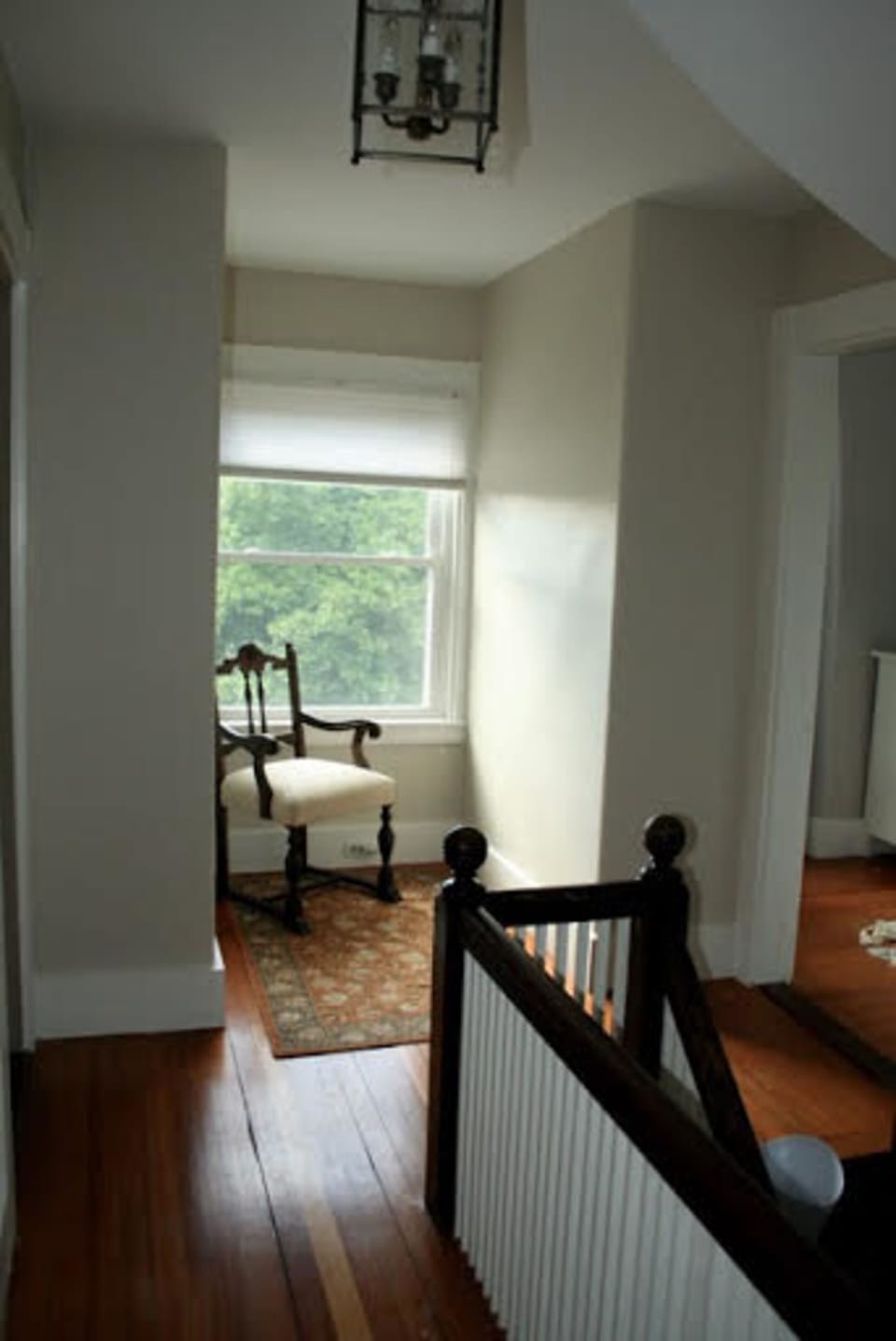 upstairs hallway
