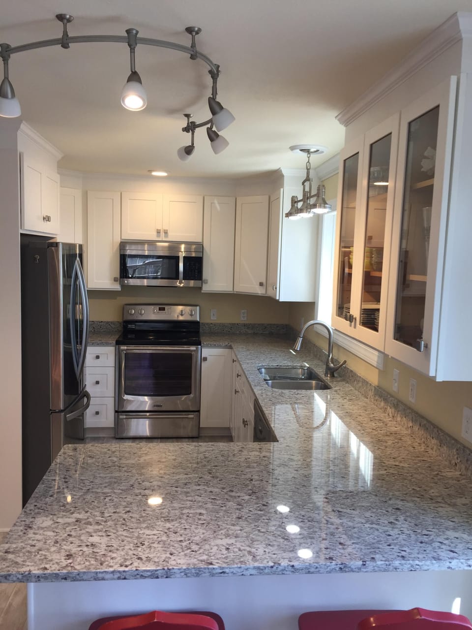 Newly renovated kitchen
