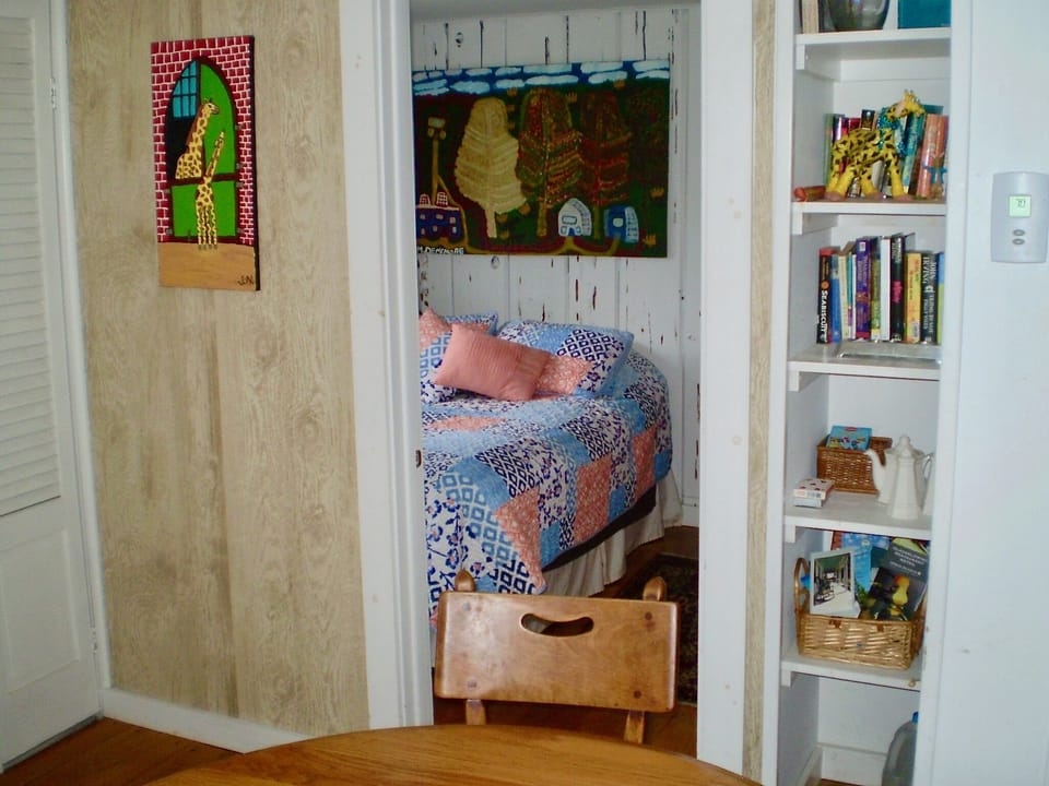 To the bedroom
