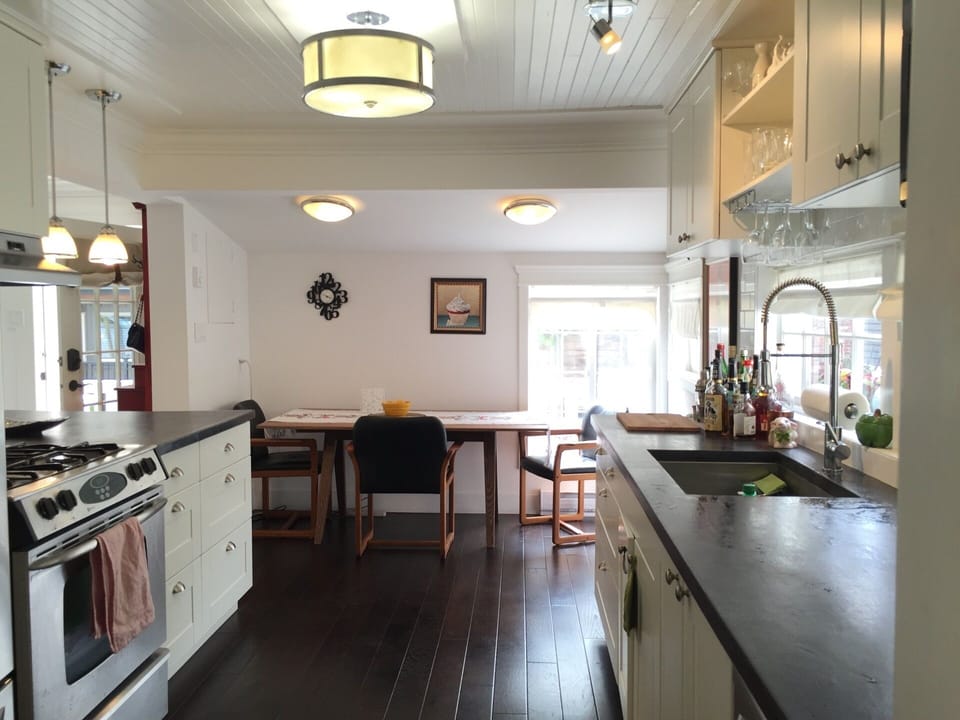 Kitchen and dining