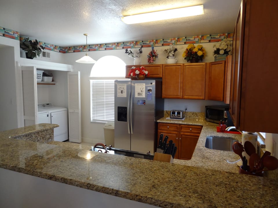 New Remodeled Kitchen with HE Washer and Dryer