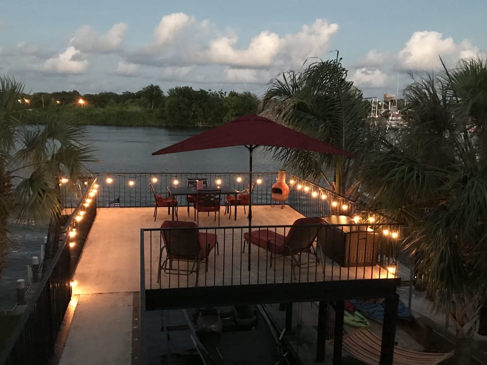 Back porch sittin' watching sunrises over the Louisiana bayou!