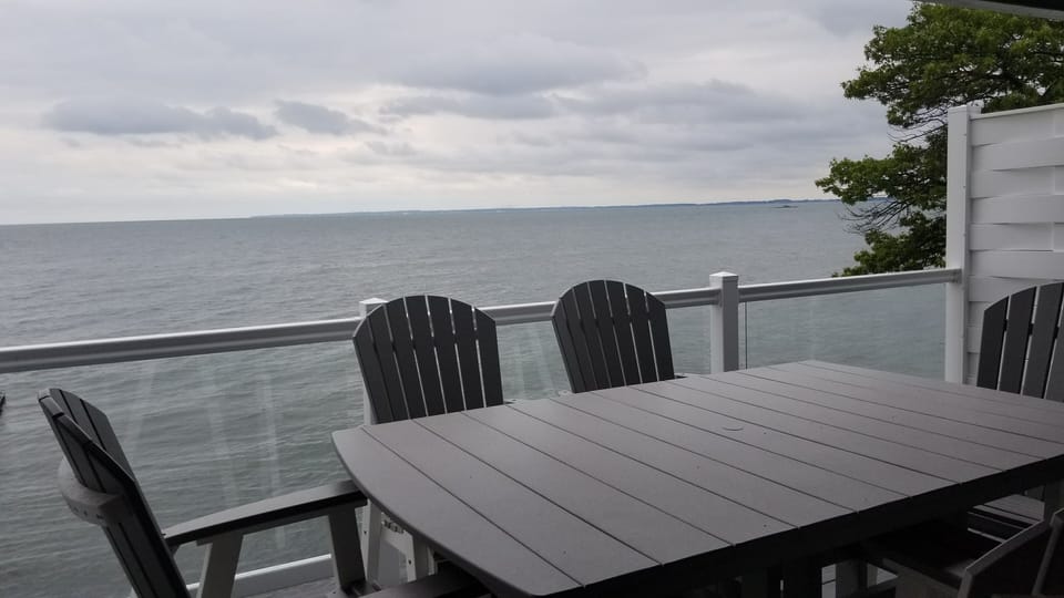 First floor deck