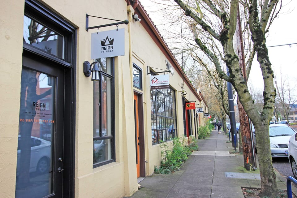 Shops nearby.
