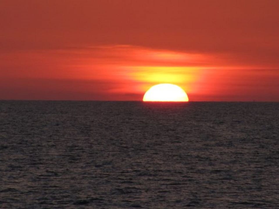 End your night with an amazing sunset!