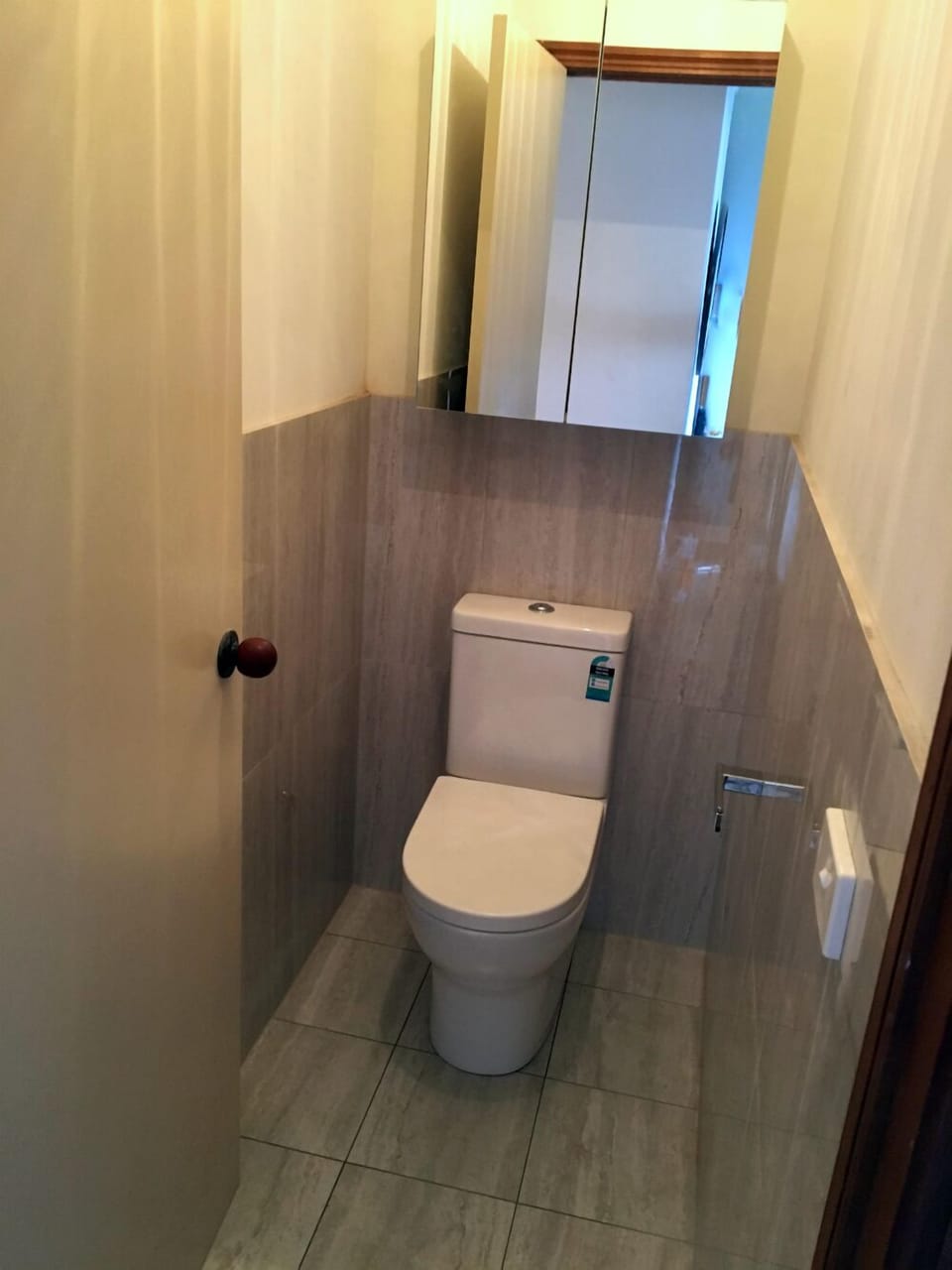 Separate fully renovated toilet room.