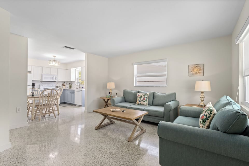 Terrazzo floors refinished December 2024