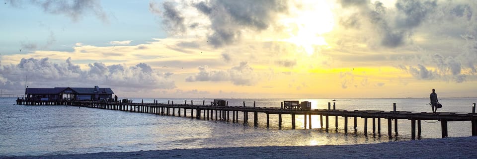 City Pier will be fixed but now sits damaged after hurricane Milton.