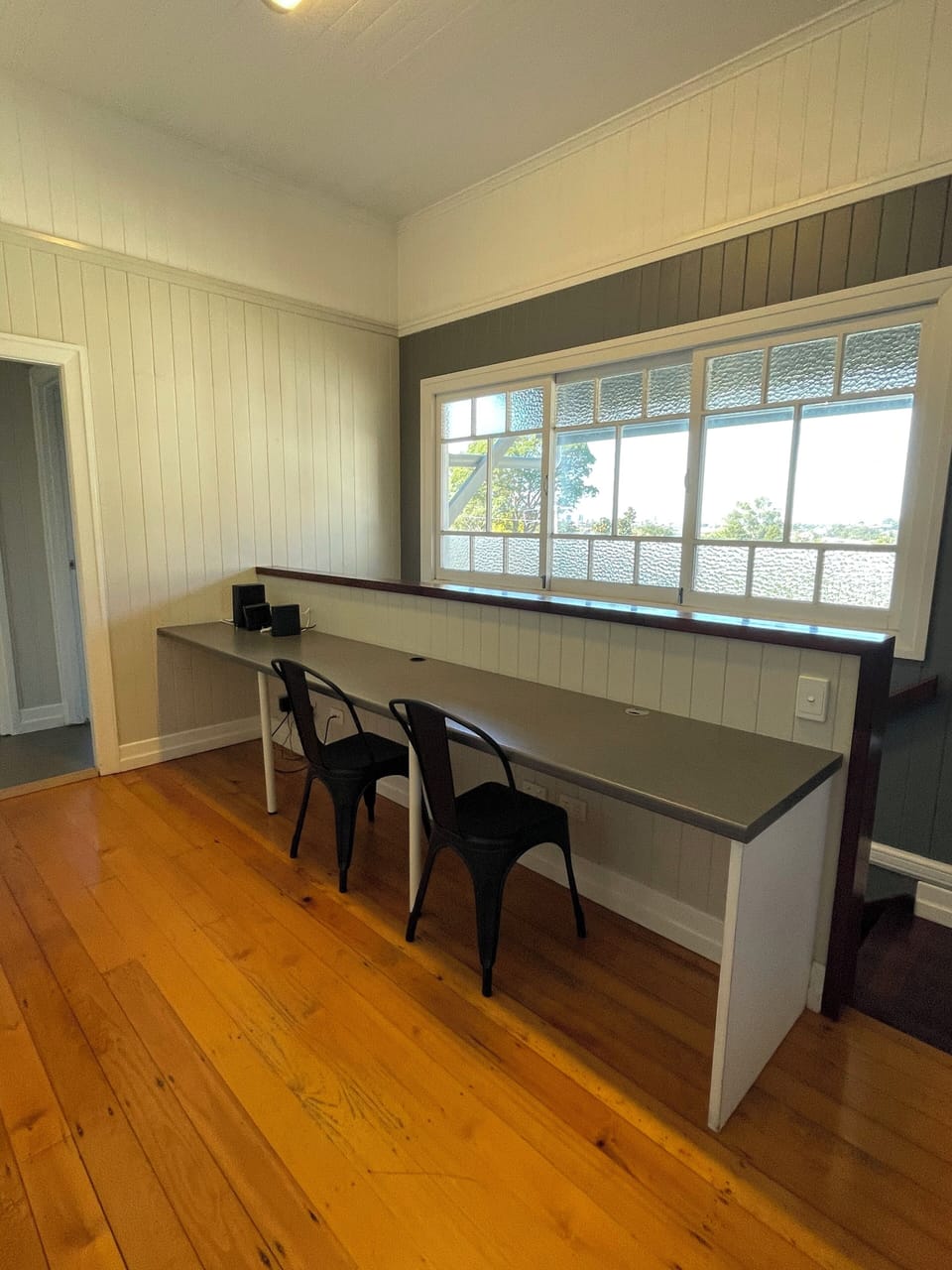 Upstairs office