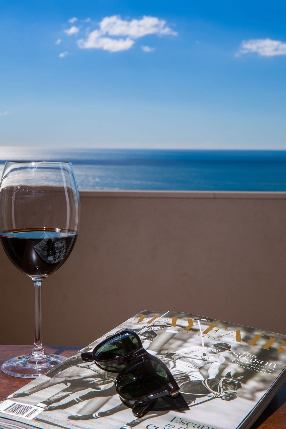 Sea, sun, and wine...