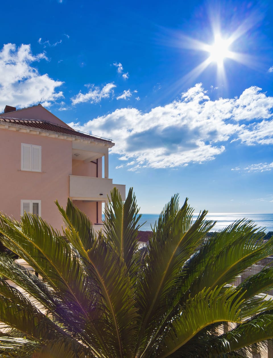 External view of the villa