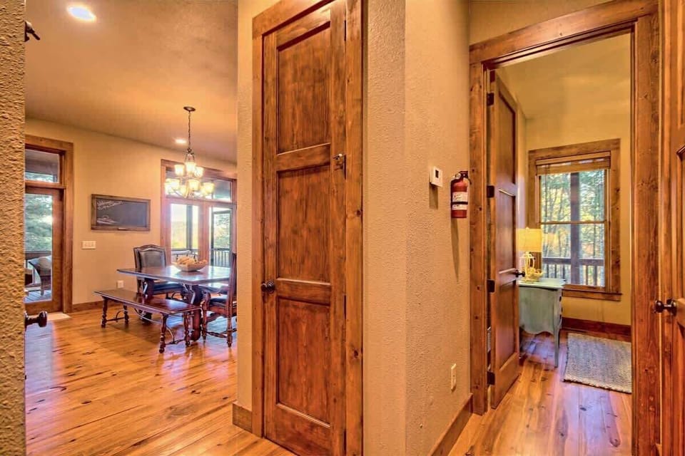 Entry from family room into Bedroom 2