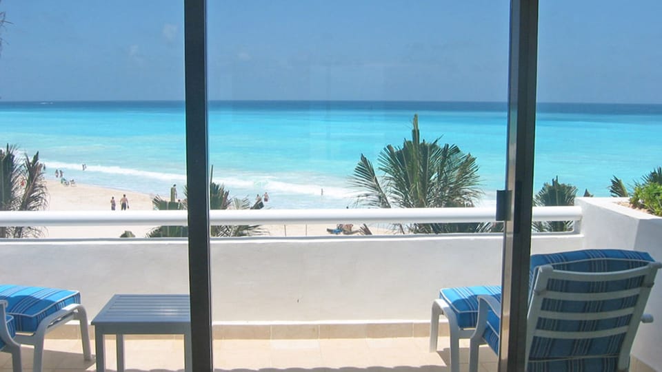 Master bedroom balcony