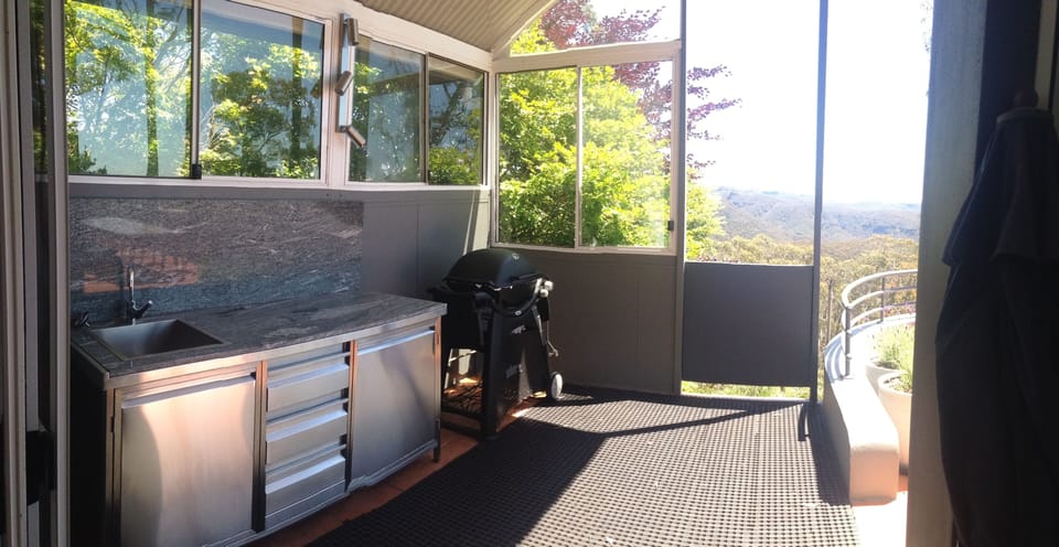 Under cover out door BBQ area
