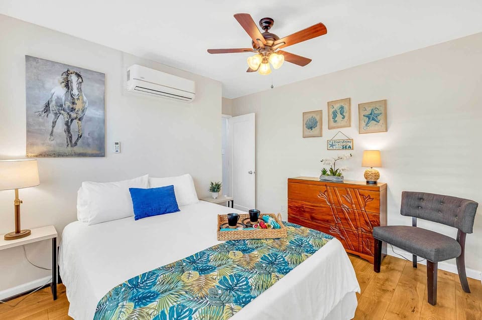 1 bedroom, iron/ironing board, internet, bed sheets