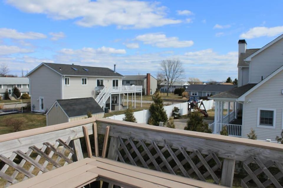 View from deck