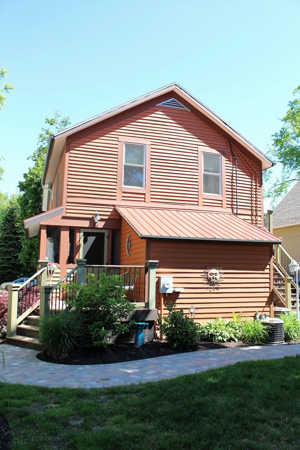 Back of the house