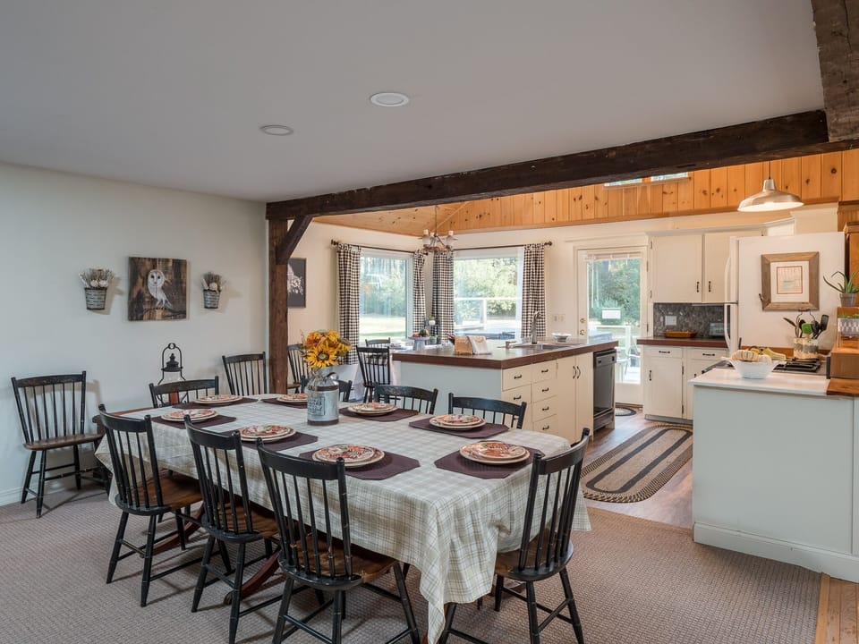 Dining Room and Kitchen