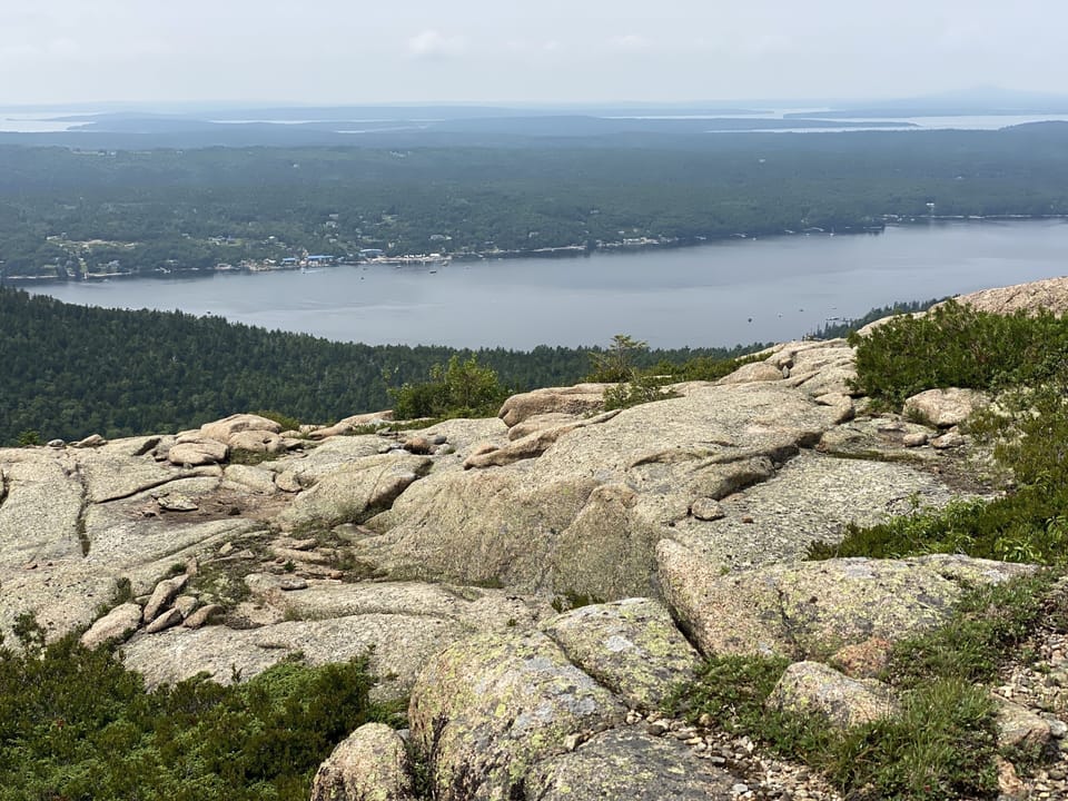 Hall Quarry from Bald Peak, Acadia National Park