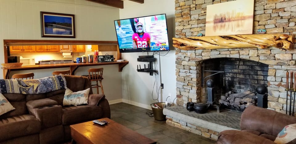 Large TV to watch the Ball Games