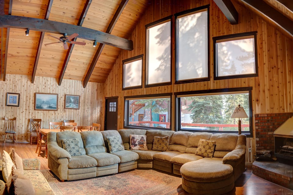 Brand new double pane windows and 2 large ceiling fans for summer!