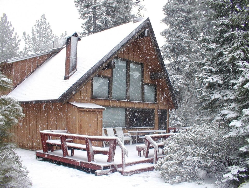 Back of house - distant lake view