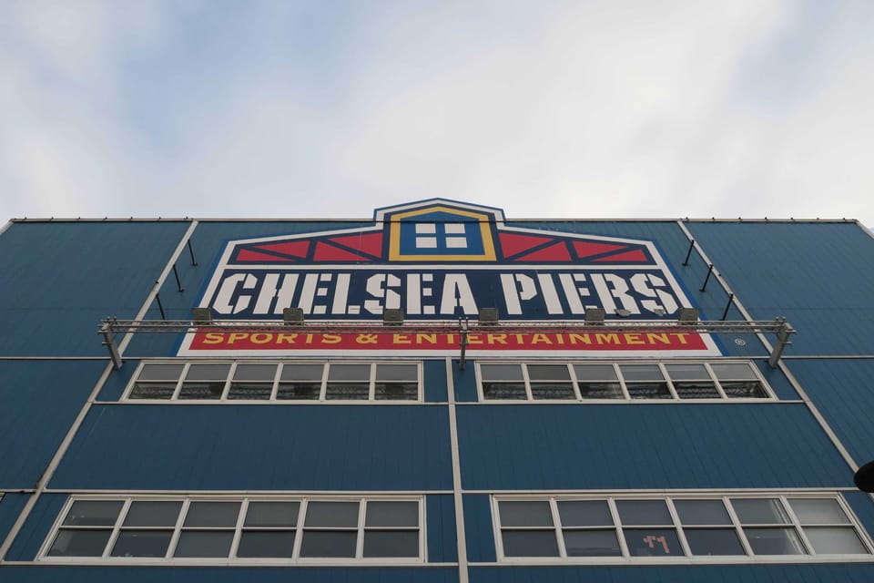 The Chelsea Piers Complex is a 28-acre waterfront sports village in Chelsea