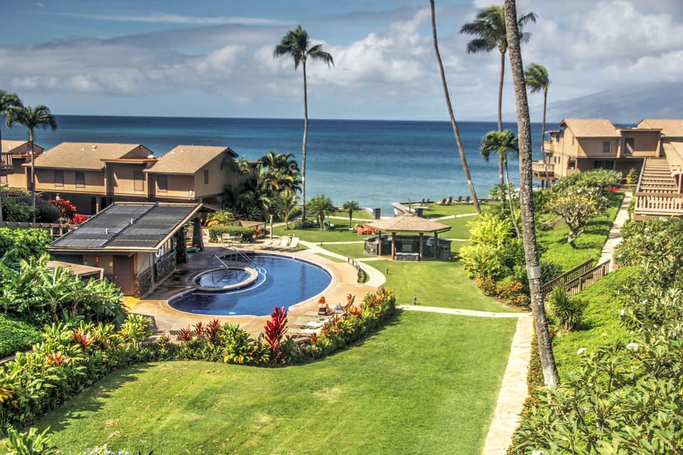 Taken from our upper lanai.