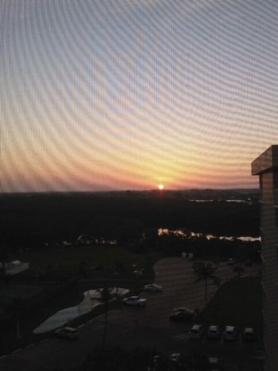 Sunrise over the bay