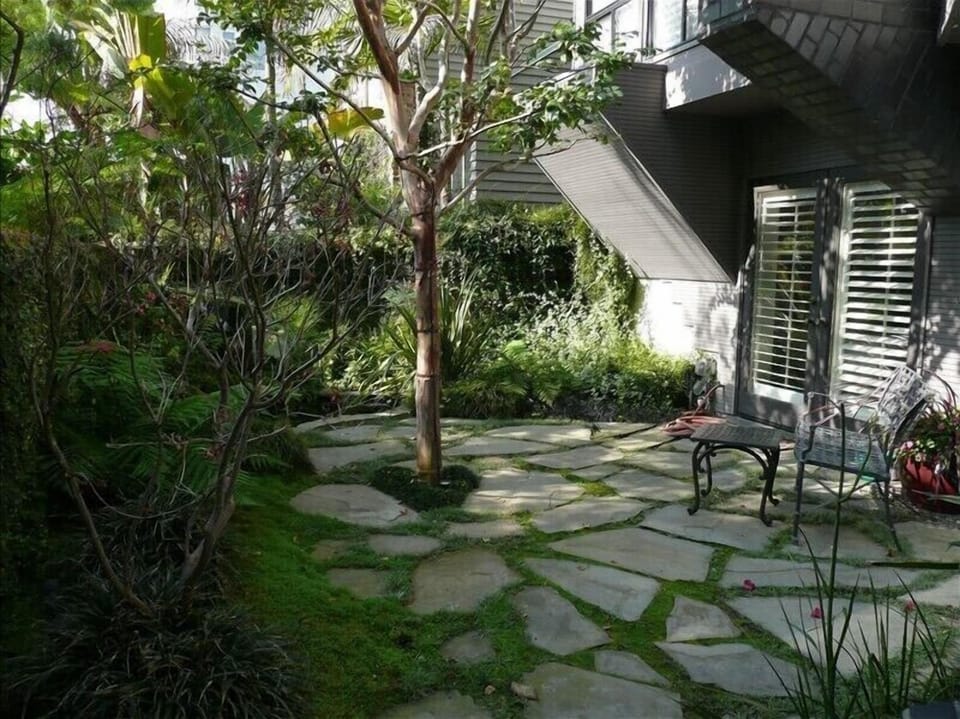 Courtyard Outside of Bedroom