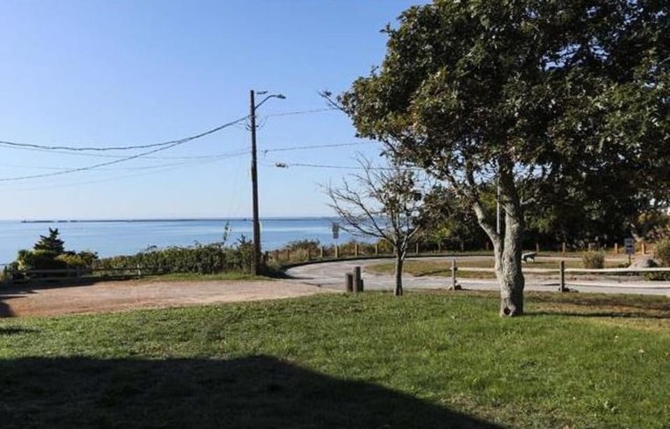 View from front sitting area