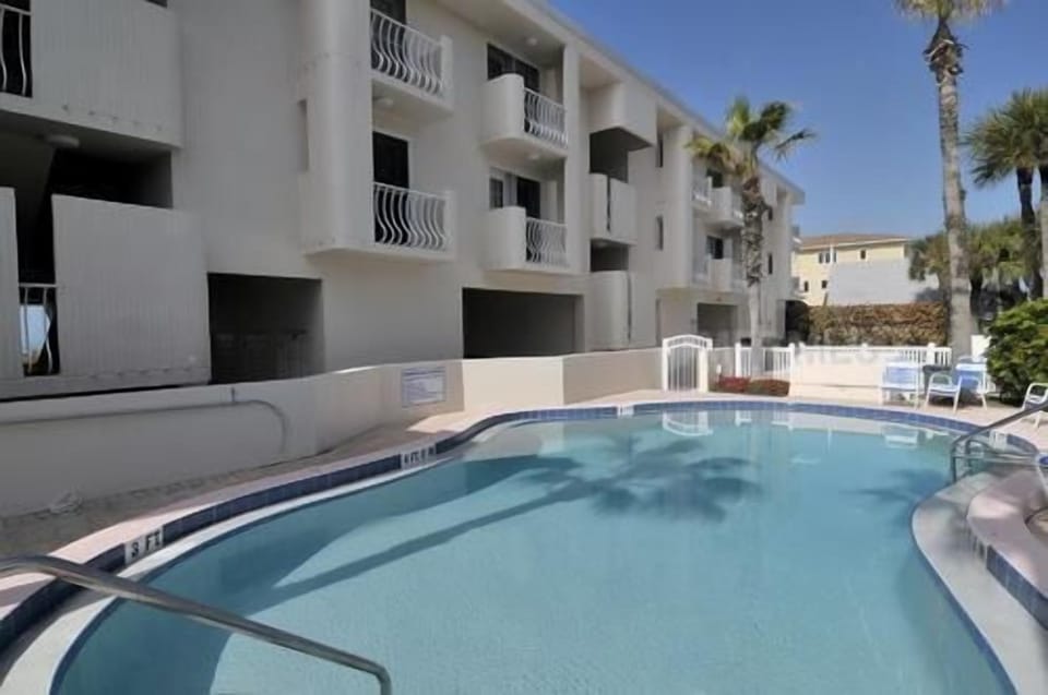 Heated Pool with Lounge chairs.