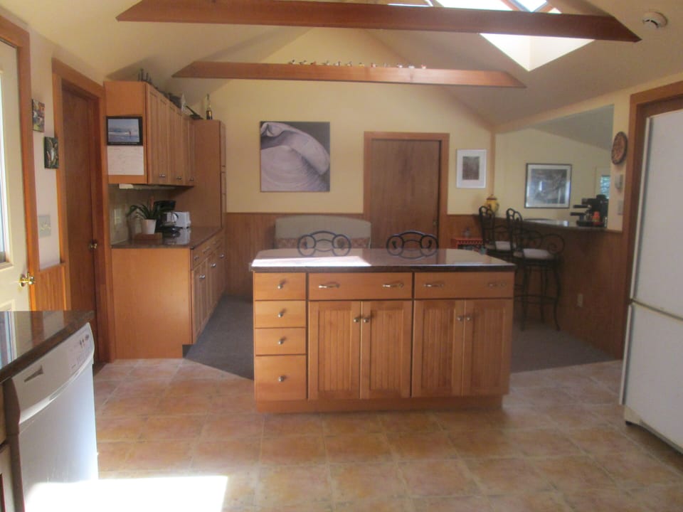 A kitchen large enough for for families to gather
