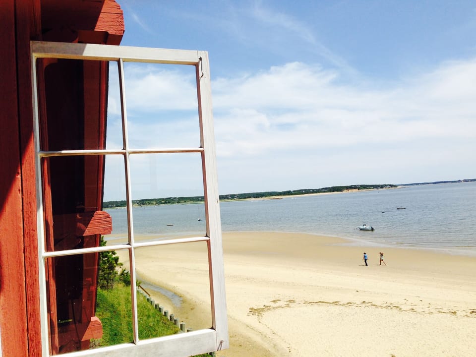 Primary Bedroom #1, view to beach
