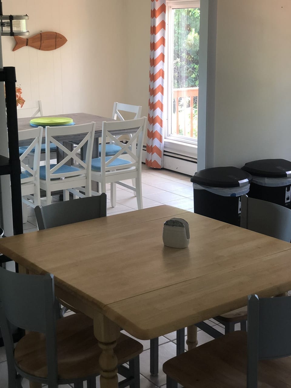 Extra seating in the kitchen