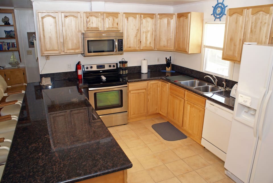 Very well equipped kitchen