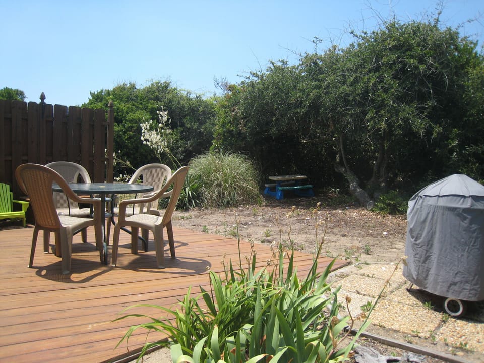 North side deck area