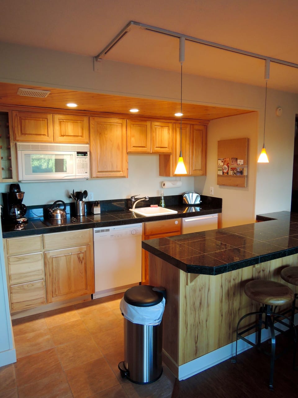 Kitchen includes everything you need to cook during your stay
