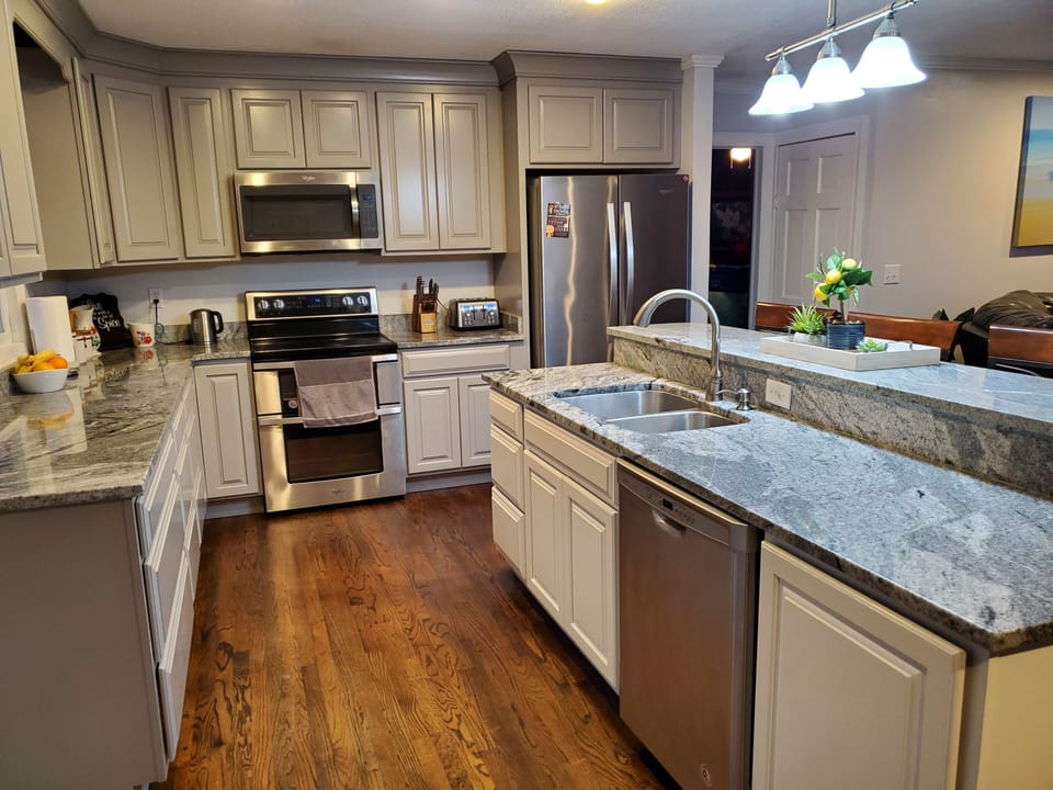 Upstairs kitchen