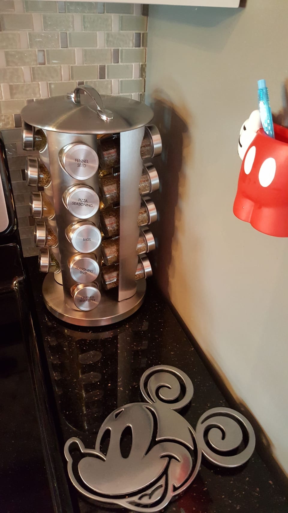 Fully equipped Mickey Mouse kitchen