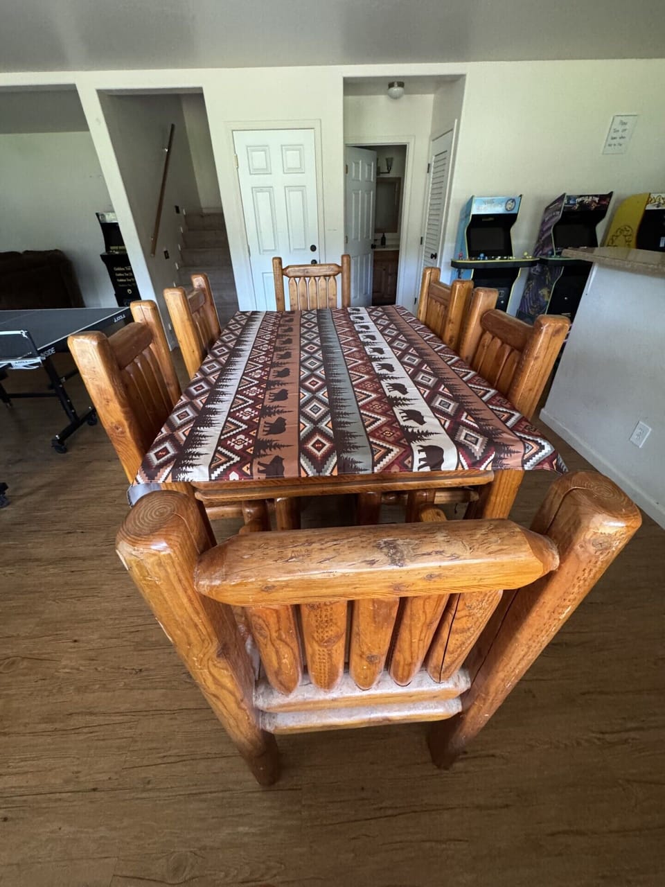 dining area ,basement