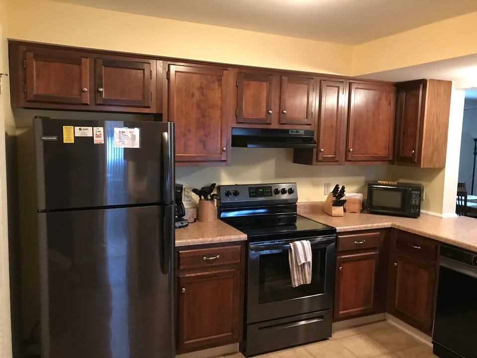 kitchen with updated appliances
