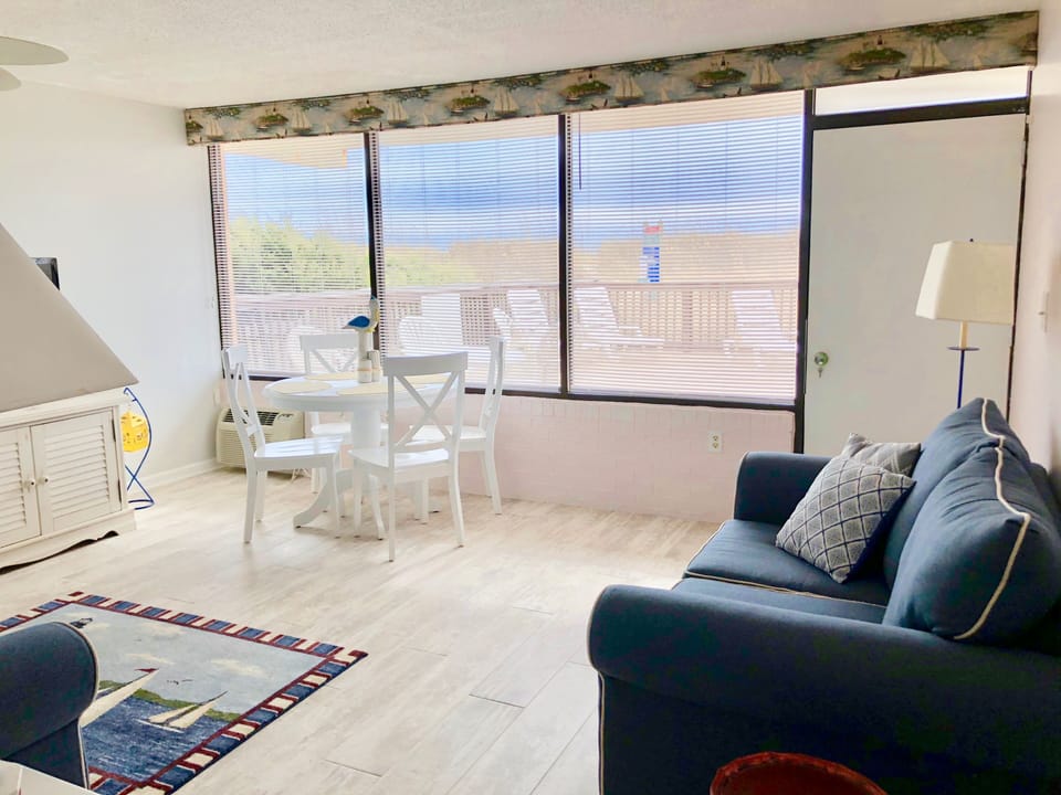 VIEW OF DUNES, DECK, SOME OCEAN