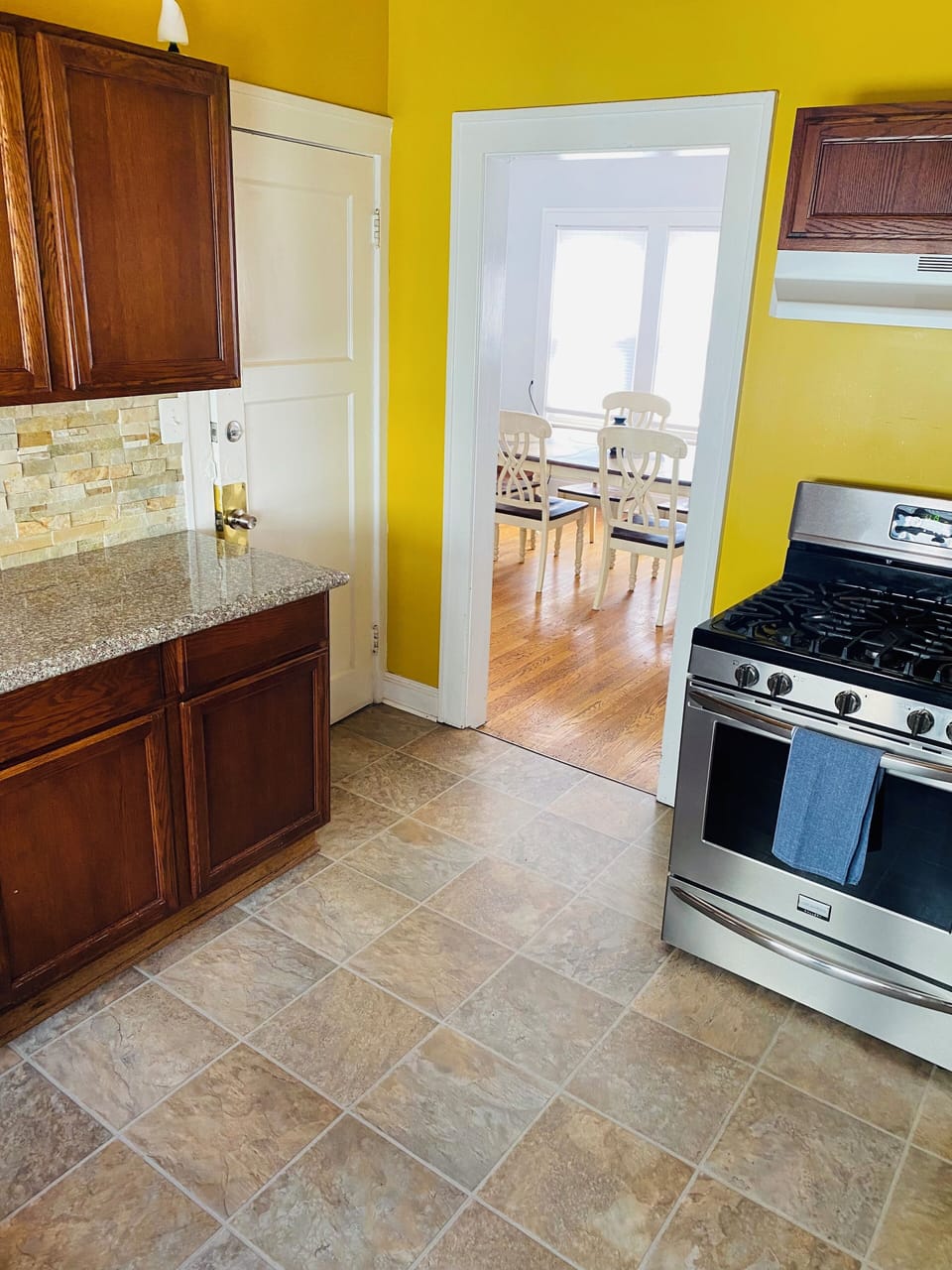 Second floor kitchen