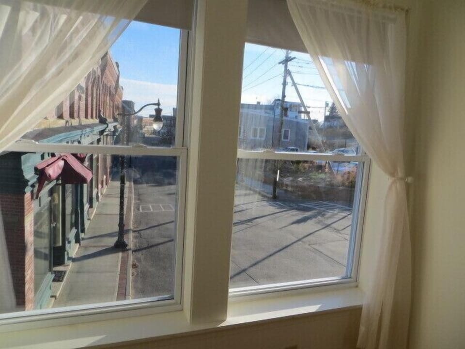 View down Water Street from Guest Bedroom.
