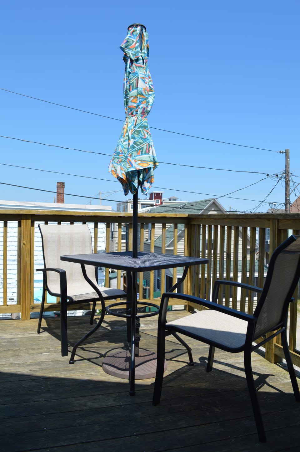 Upstairs Deck