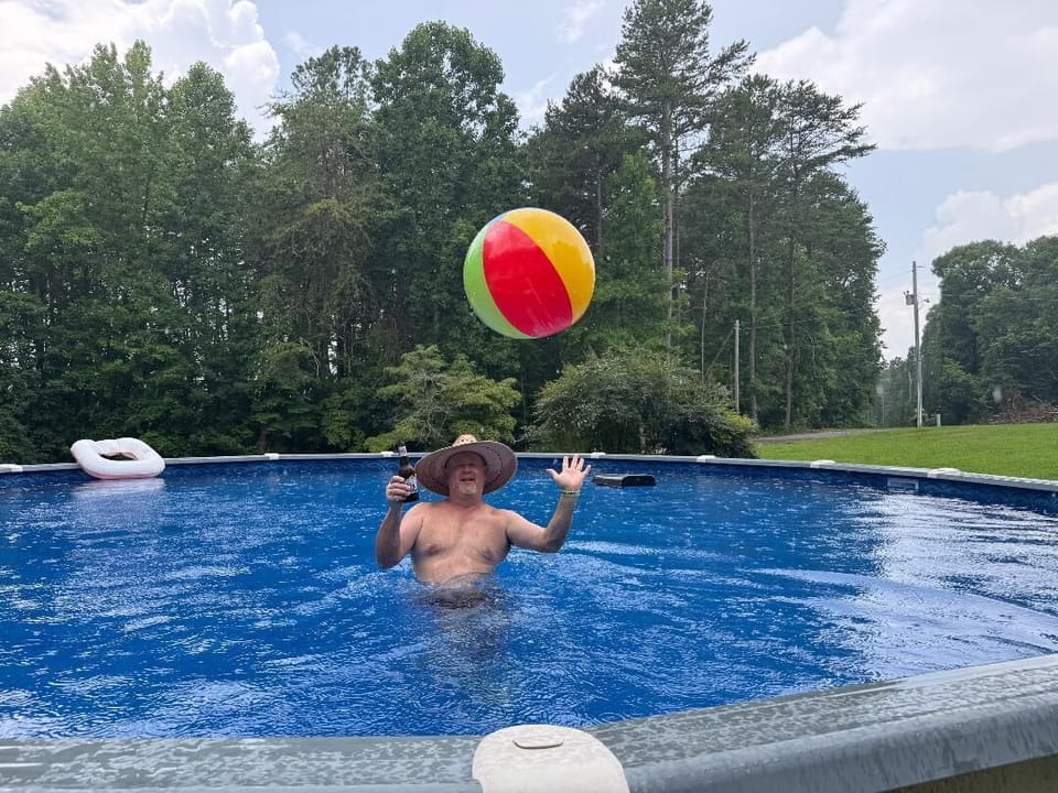 GOOD TIMES IN THE SWIMMING POOL. OPEN MAY - SEPTEMBER
