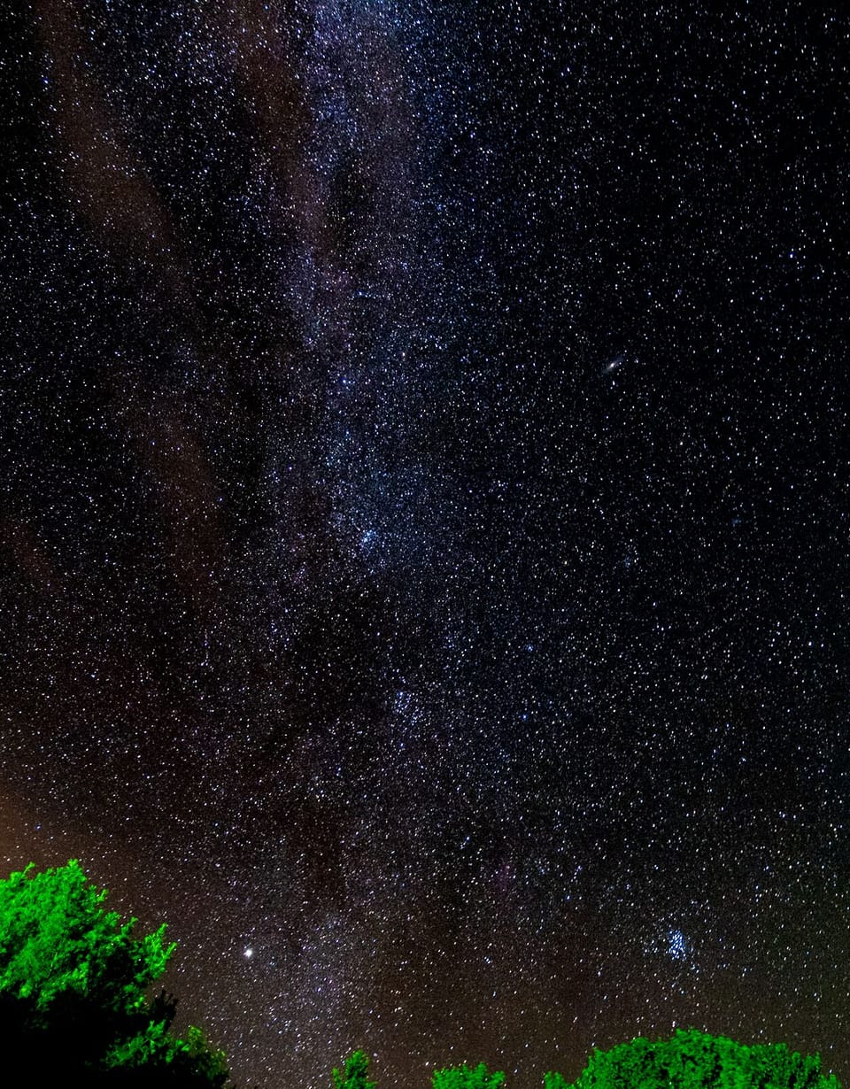 Back Yard Night Sky
