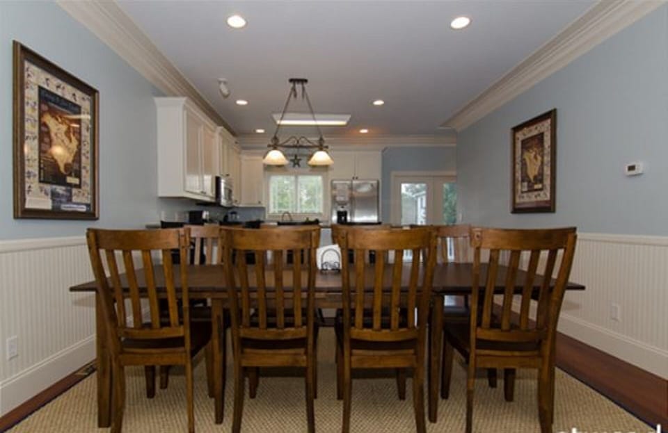 Large dining area
