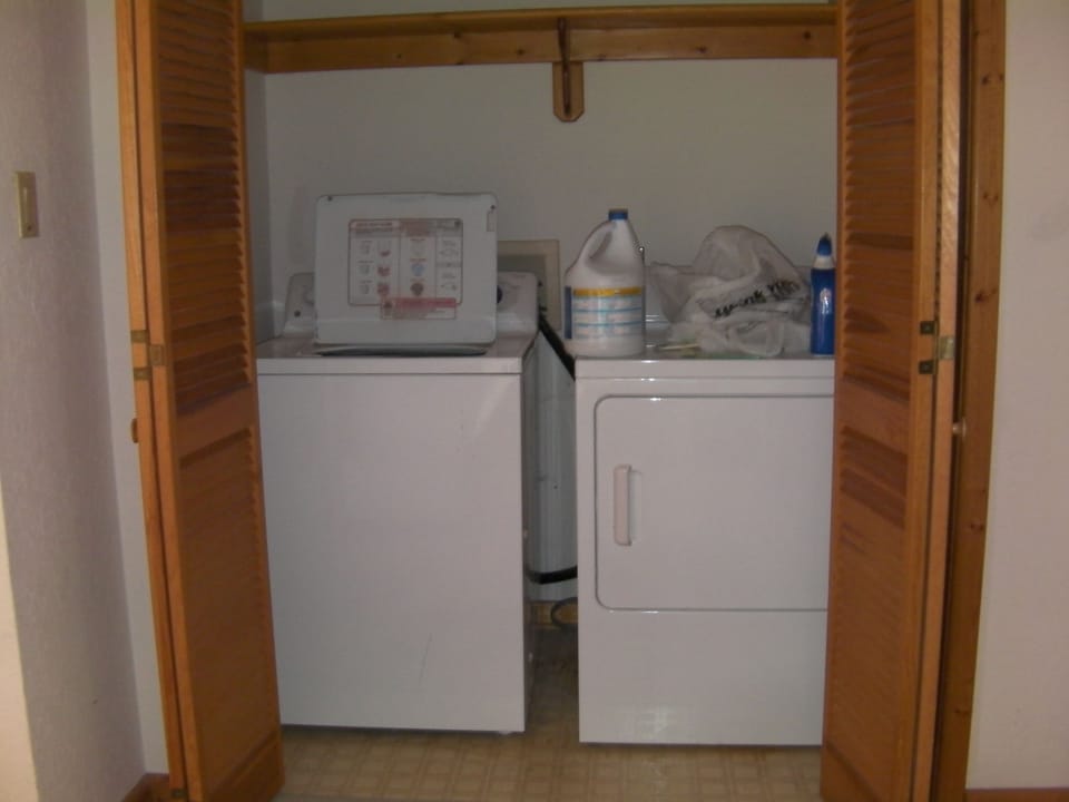 washer and dryer